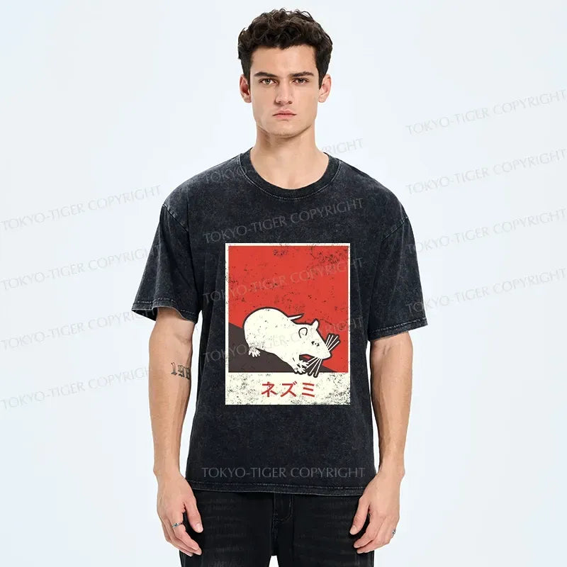 Unisex Rat T-Shirt Best Seller for Streetwear