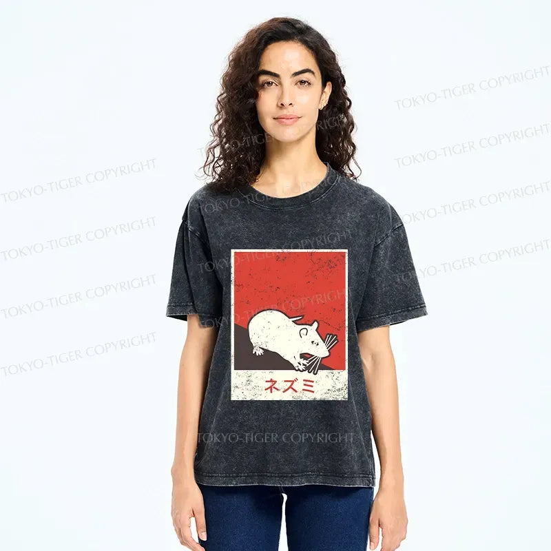 Unisex Rat T-Shirt Best Seller for Streetwear