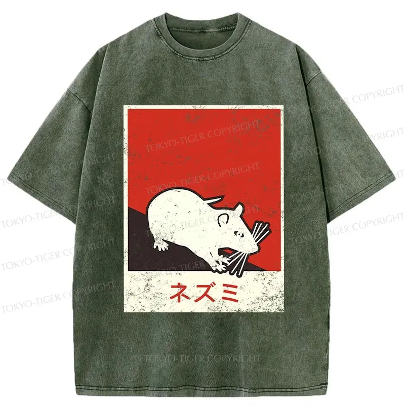 Vintage Japan Rat Tee with Free Shipping