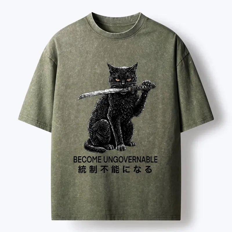 Cat Chaos Mode On T-Shirt