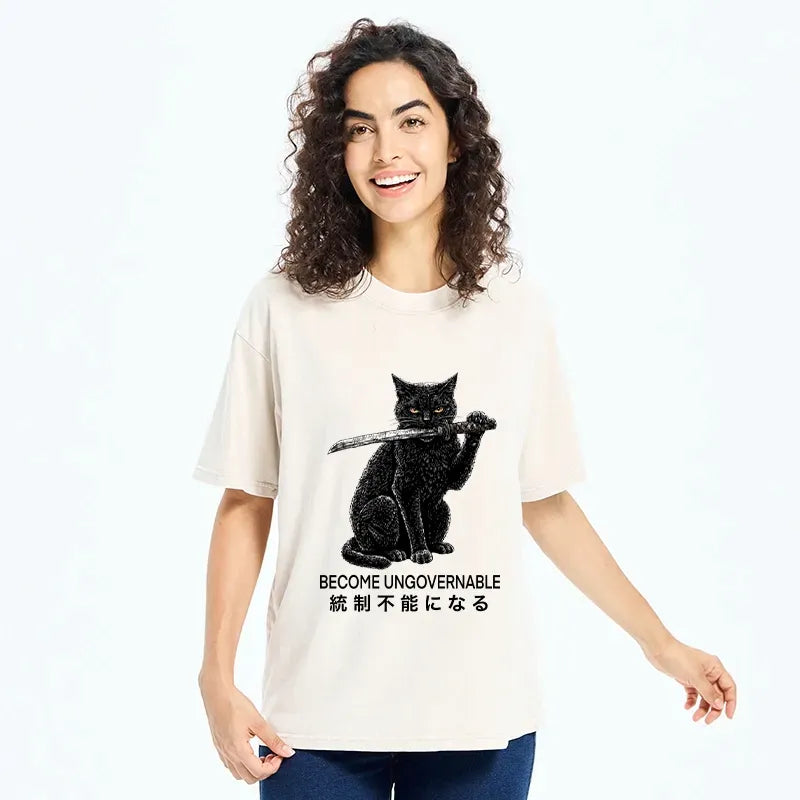 Cat Chaos Mode On T-Shirt