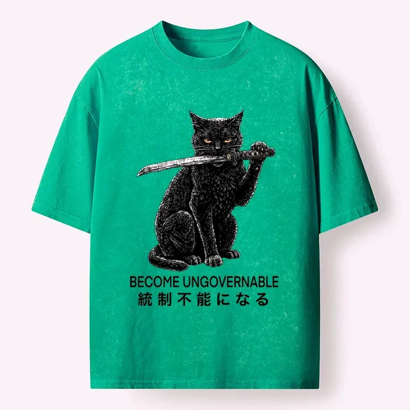 Cat Chaos Mode On T-Shirt