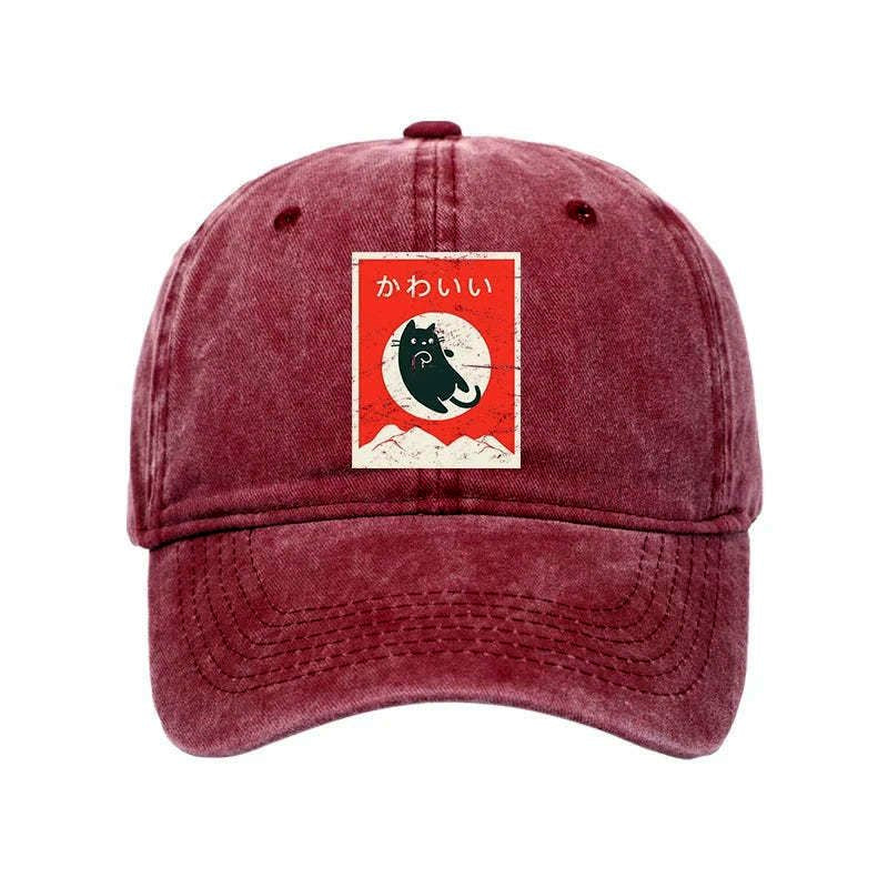 vintage japanese cap for daily wear