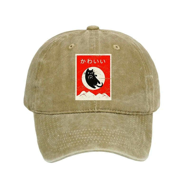 adjustable cotton cap for summer