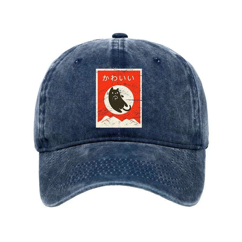 adjustable cotton cap for summer