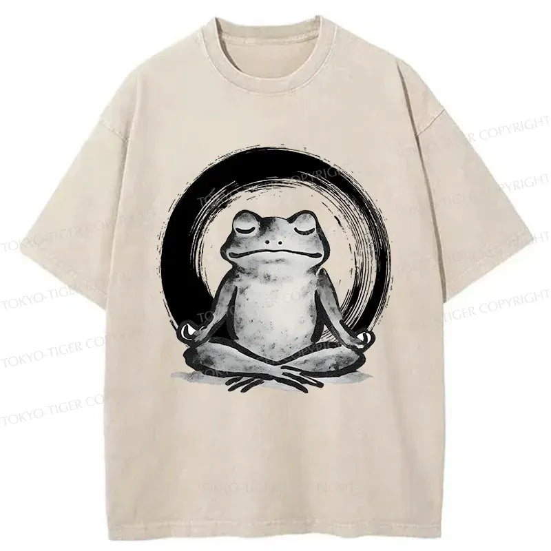 Unisex Cotton Washed T-Shirt for Summer