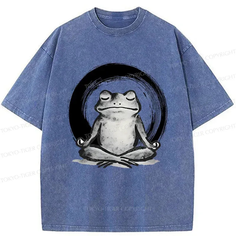 Unisex Cotton Washed T-Shirt for Summer