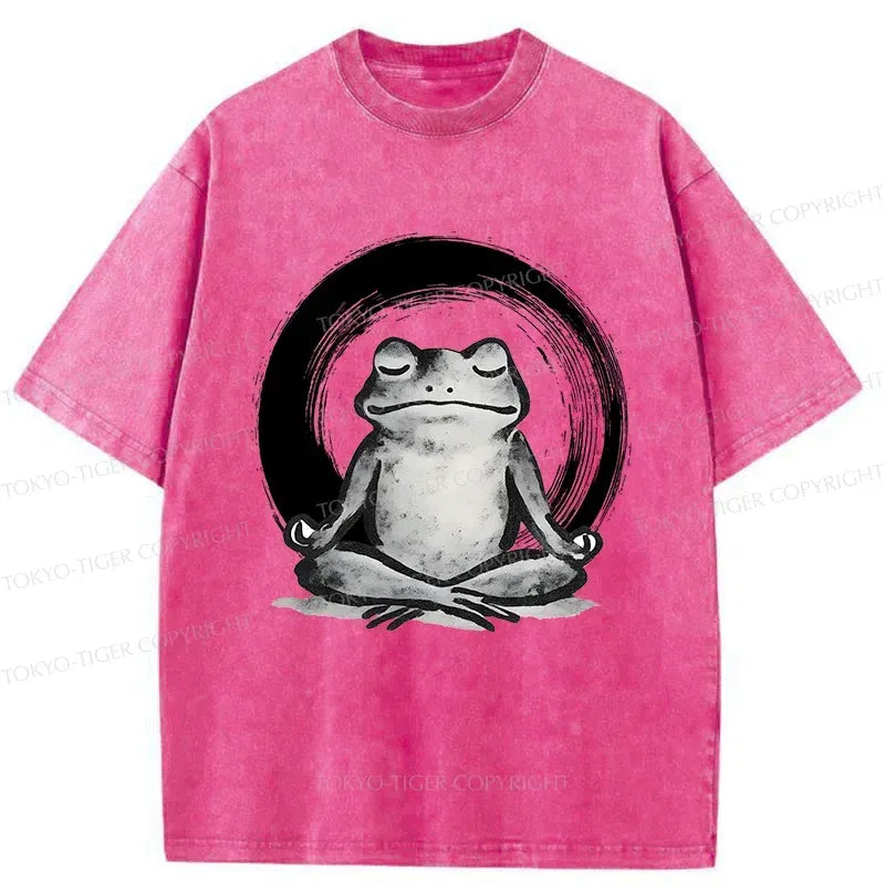 Unisex Cotton Washed T-Shirt for Summer