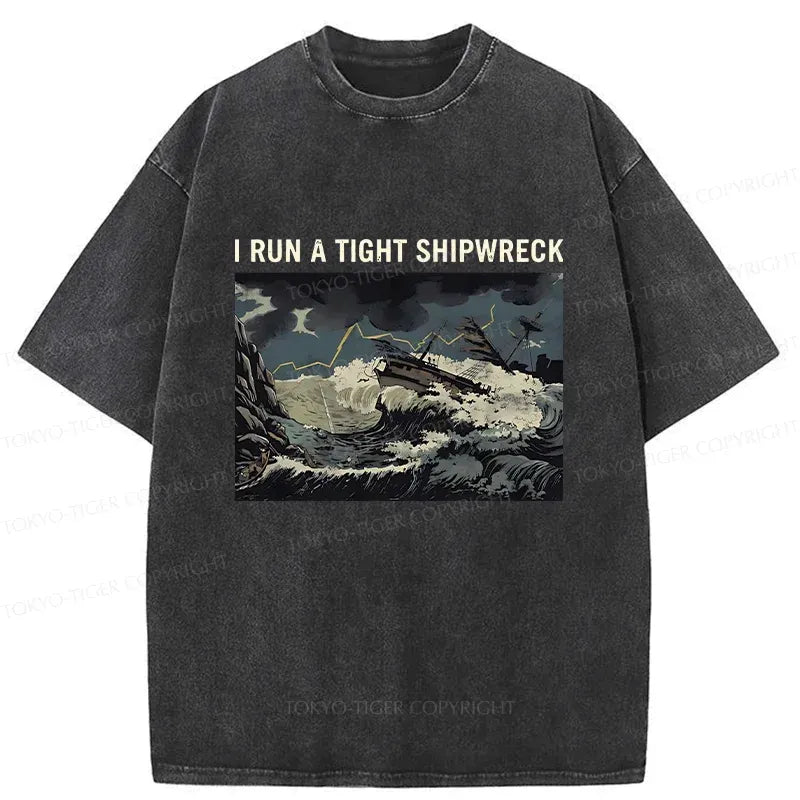 Kyoto Lion Shipwreck Unisex Cotton Tee