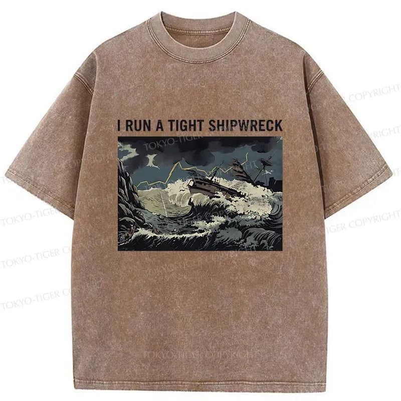 Kyoto Lion Shipwreck Unisex Cotton Tee