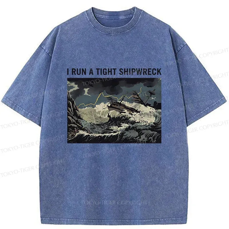 Kyoto Lion Shipwreck Unisex Cotton Tee