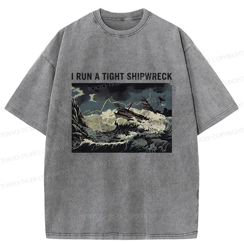 Kyoto Lion Shipwreck Unisex Cotton Tee