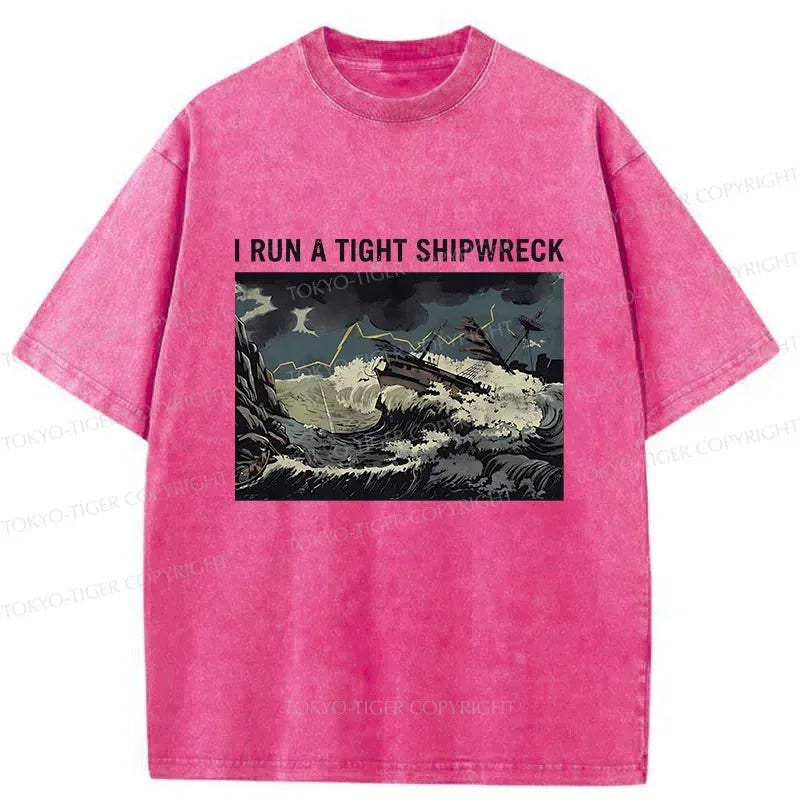Japanese Vintage Washed T-Shirt for Streetwear