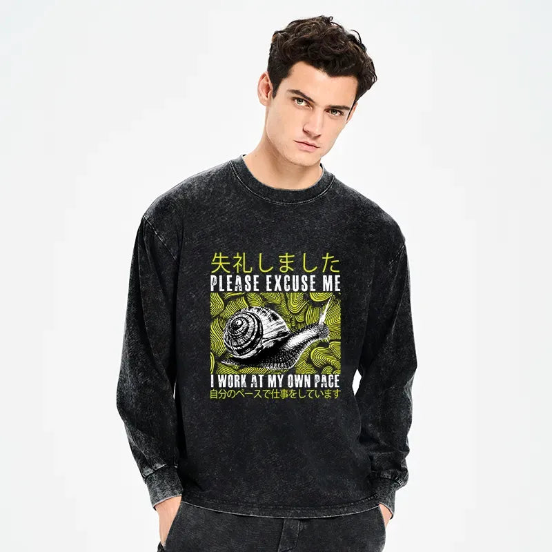 Unisex long sleeve tee for daily wear