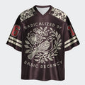 Glossy Oversized Jersey for Summer