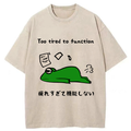 Japanese vintage lion t-shirt for daily wear