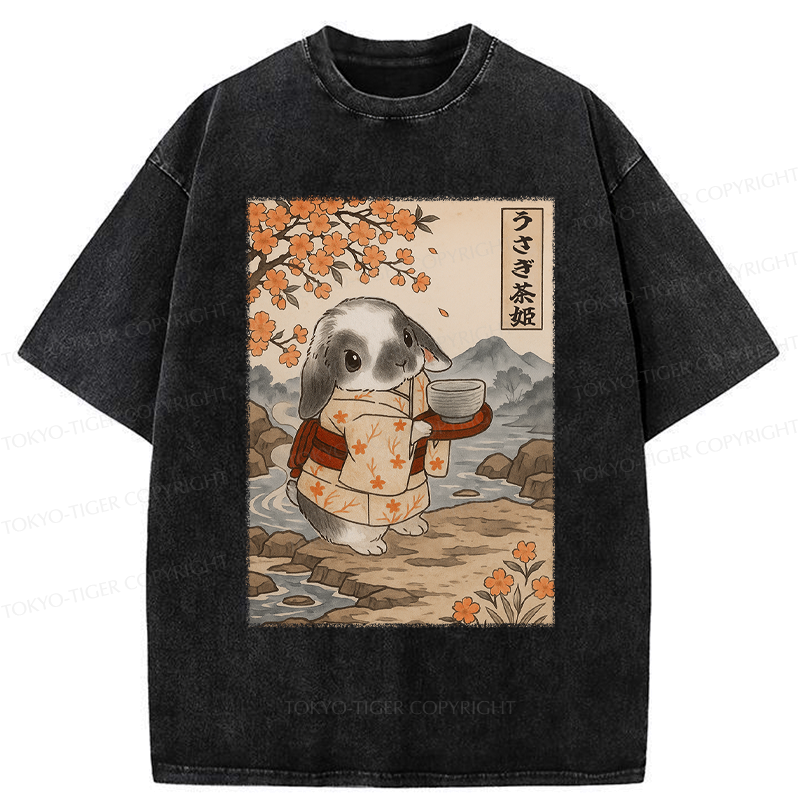 Vintage Washed T-Shirt for Daily Wear