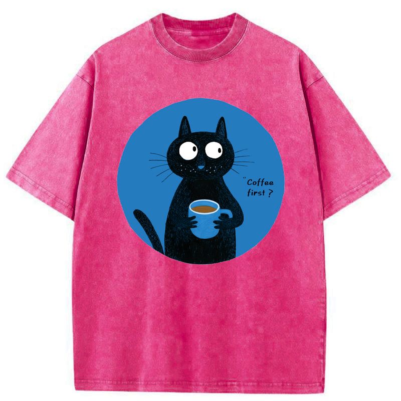 Japanese Washed T-Shirt for Daily Wear