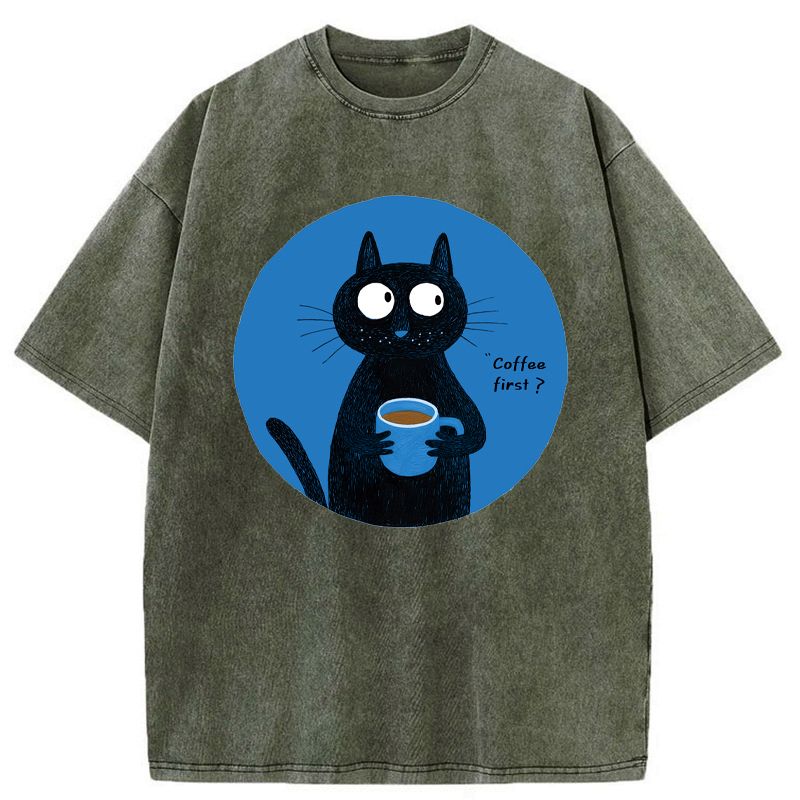Kyoto-Lion Coffee First Washed T-Shirt