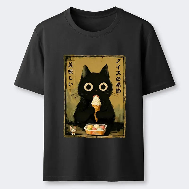 Classic Kyoto-Lion Cat T-Shirt