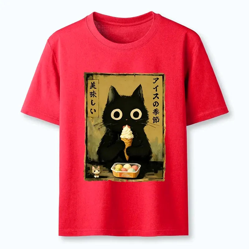 Classic Kyoto-Lion Cat T-Shirt