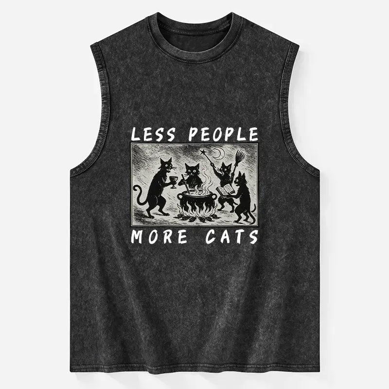 Washed Unisex Tank Top for Daily Wear