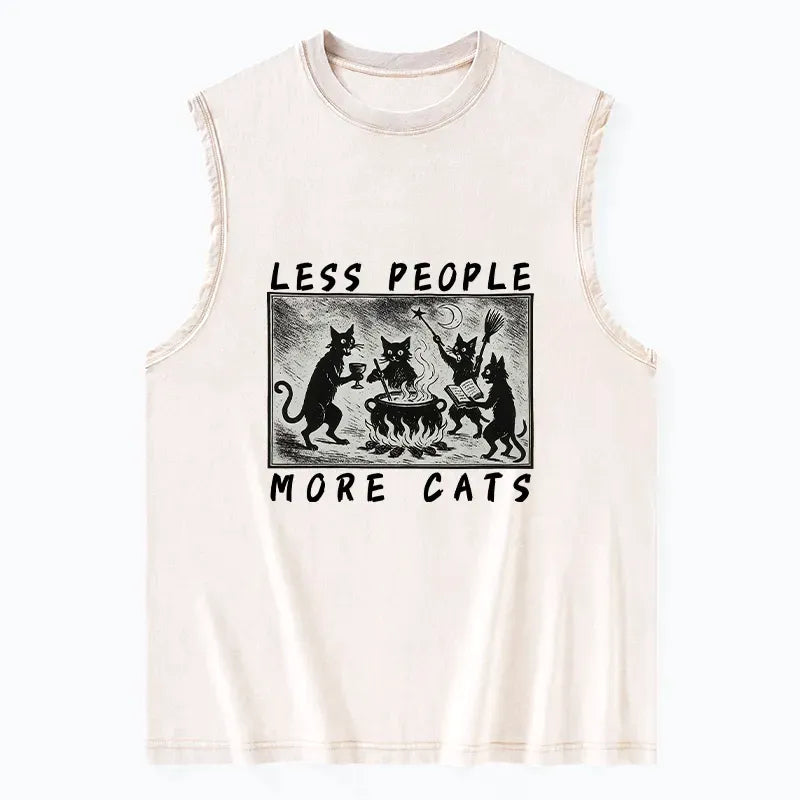 Washed Unisex Tank Top for Daily Wear