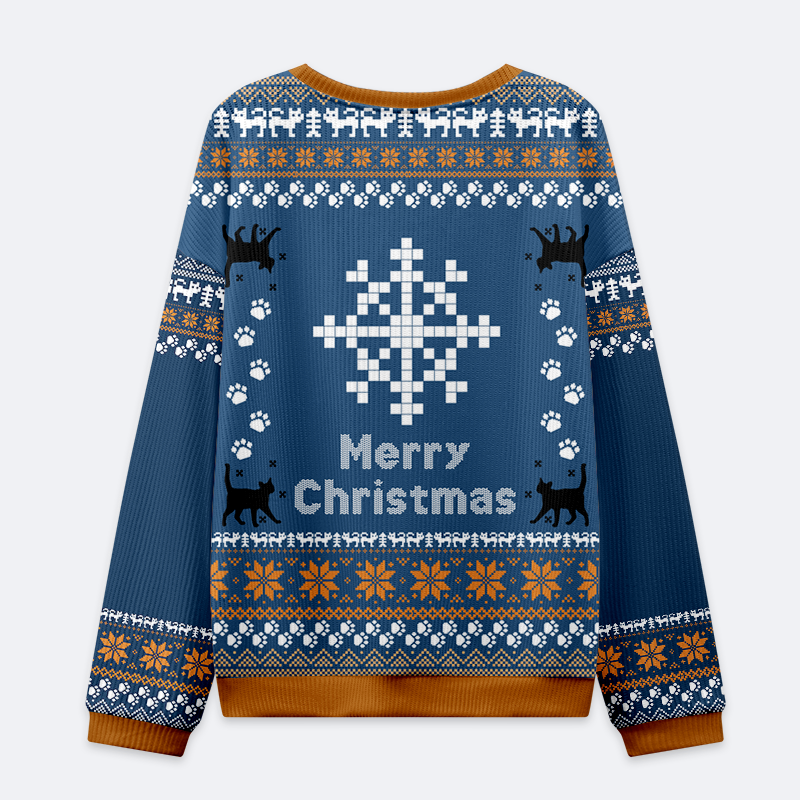 Kyoto-Lion What? It¡¯s Christmas Cat Ugly Sweatshirt