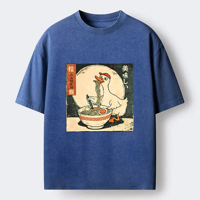 Japanese Vintage Ramen Washed T-Shirt Deal