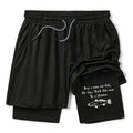 Funny Man Eat Fish Meme Training Shorts