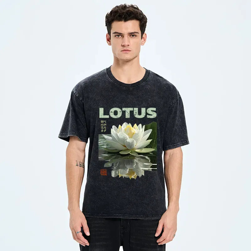 Kyoto Lion Ukiyo-e Vintage Tee