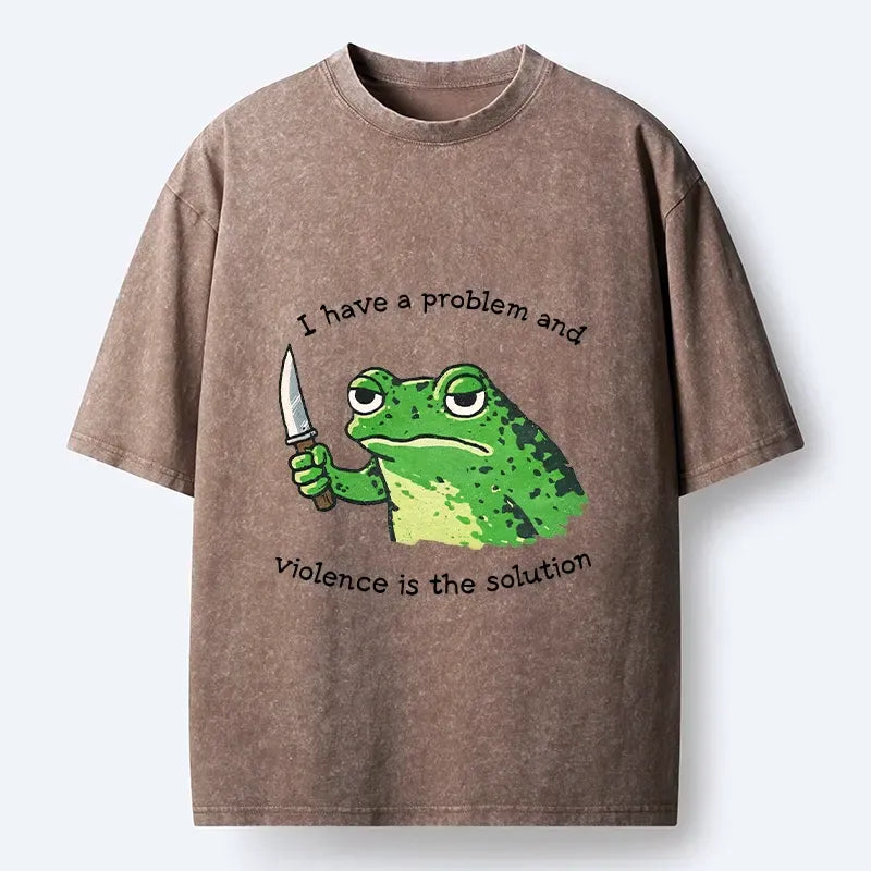 Funny Frog Meme T-Shirt for Daily Wear