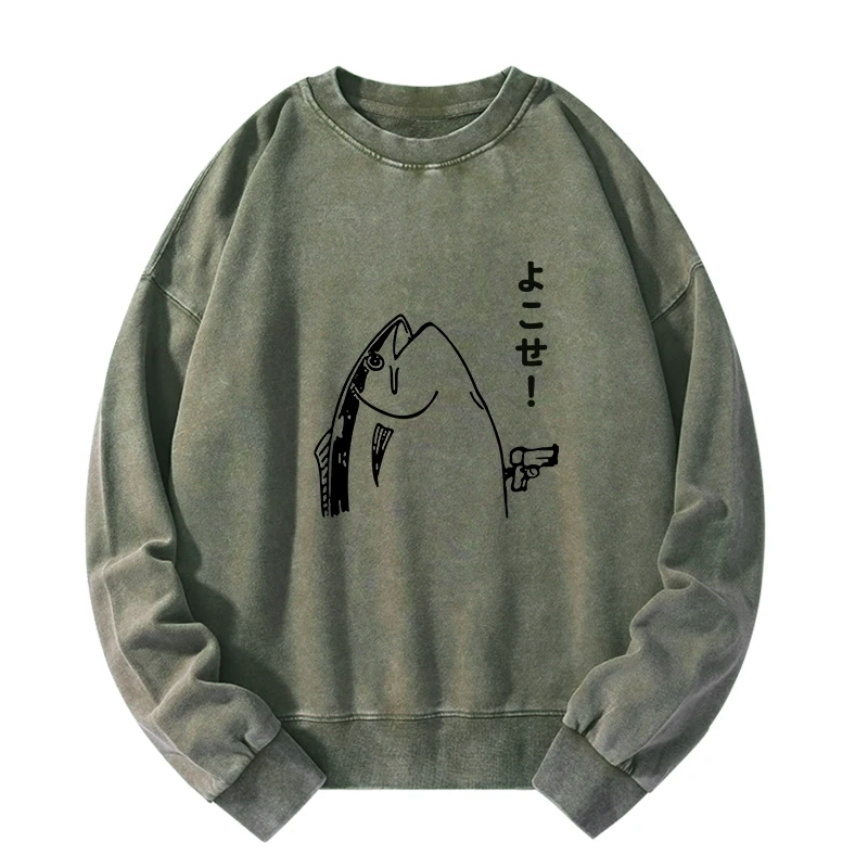 Unisex Japanese streetwear sweatshirt free shipping