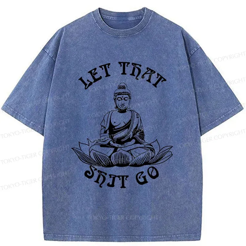 Japanese Vintage Washed T-Shirt for Daily Wear