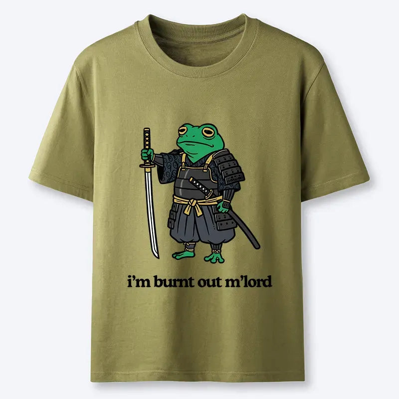 Japanese vintage tired frog t-shirt