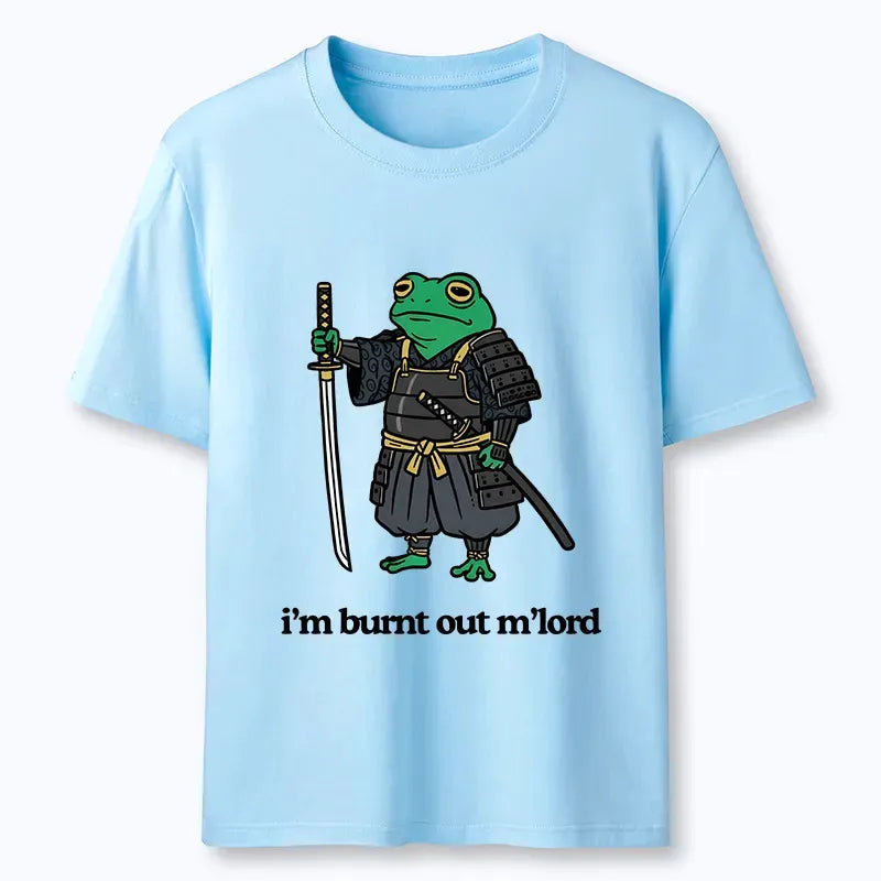 Japanese vintage tired frog t-shirt