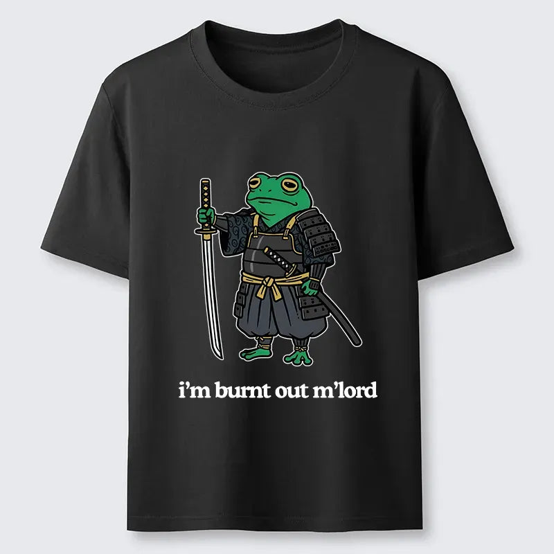 Japanese vintage tired frog t-shirt