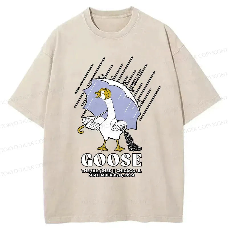 Kyoto-Lion Salty Goose Washed T-Shirt