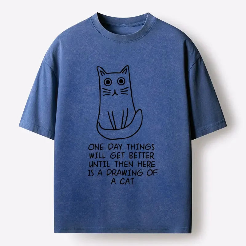 Kyoto lion washed tee trending item
