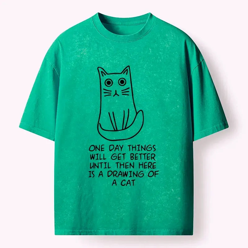 Kyoto lion washed tee trending item