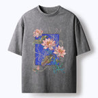 Kyoto lion art t-shirt for summer