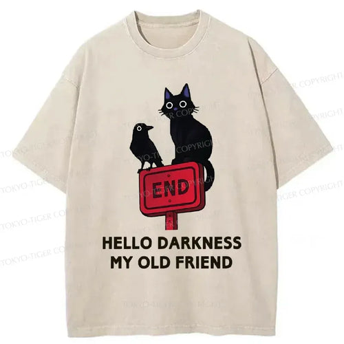Unisex Cat Crow Shirt for Daily Wear