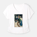 Kyoto Lion snowy pines shirt