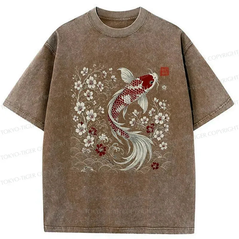 Vintage Sakura T-Shirt for Summer