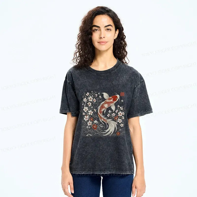 Vintage Sakura T-Shirt for Summer