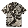 Japanese Dragon Button-up Shirt Gift Idea