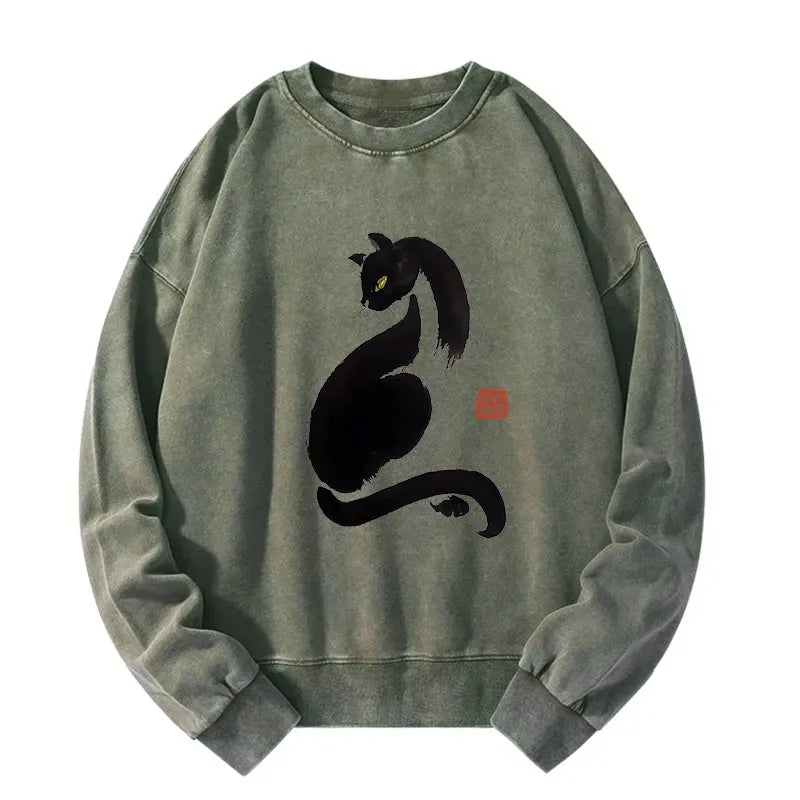 Vintage Kyoto wash sweatshirt unisex fit