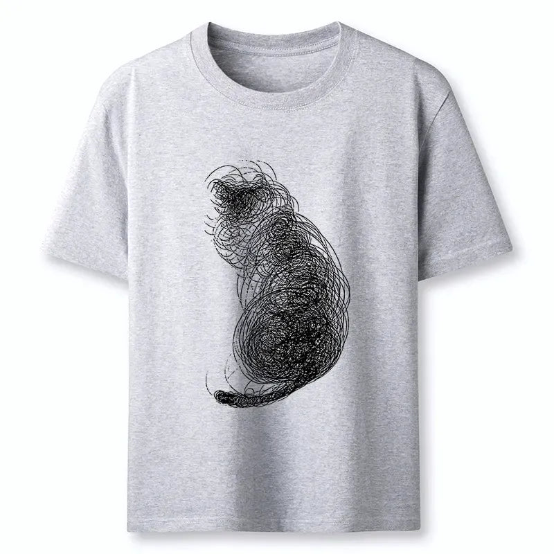 Vintage Ukiyo-e Cat Tee Trending Gift