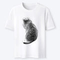 Curled Cat Classic Tee Best Seller