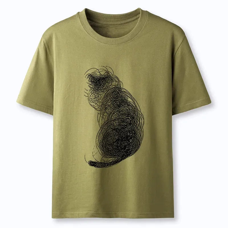 Vintage Ukiyo-e Cat Tee Trending Gift